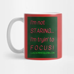 Not Staring Mug